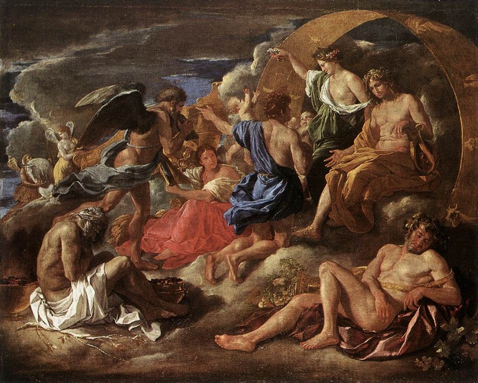 Poussin, Nicolas (1594-1665) - Helios et Phaeton avec Saturne et les quatre saisons.JPG